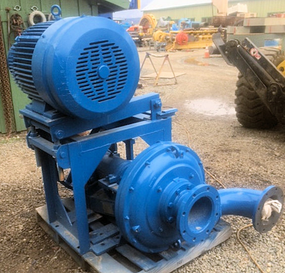 3 Units - Ash Pumps, Type B-6-6 With 100 Hp Motor)